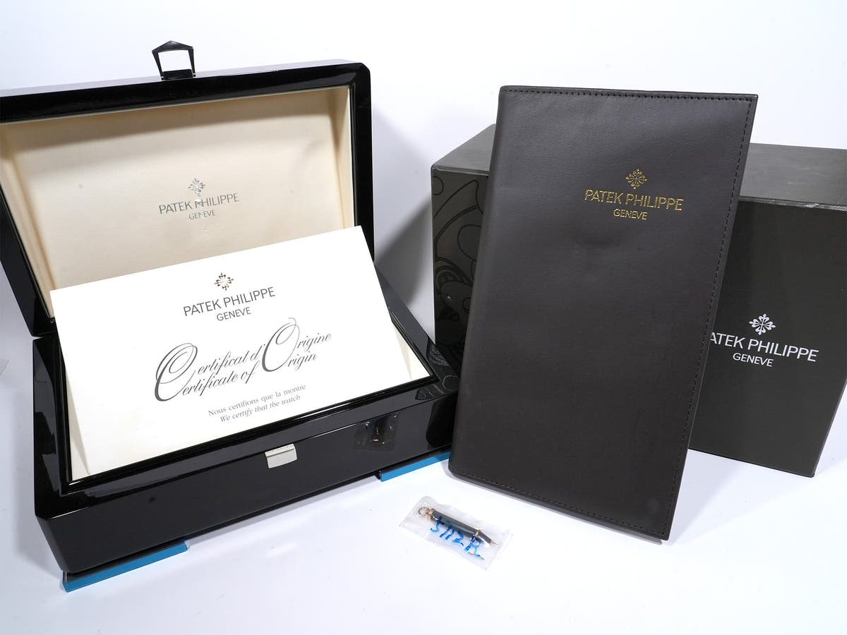 パテックフィリップ ノーチラス Ref.5712R-001 ブラック ブラウン文字盤 美中古 jjhtyayn