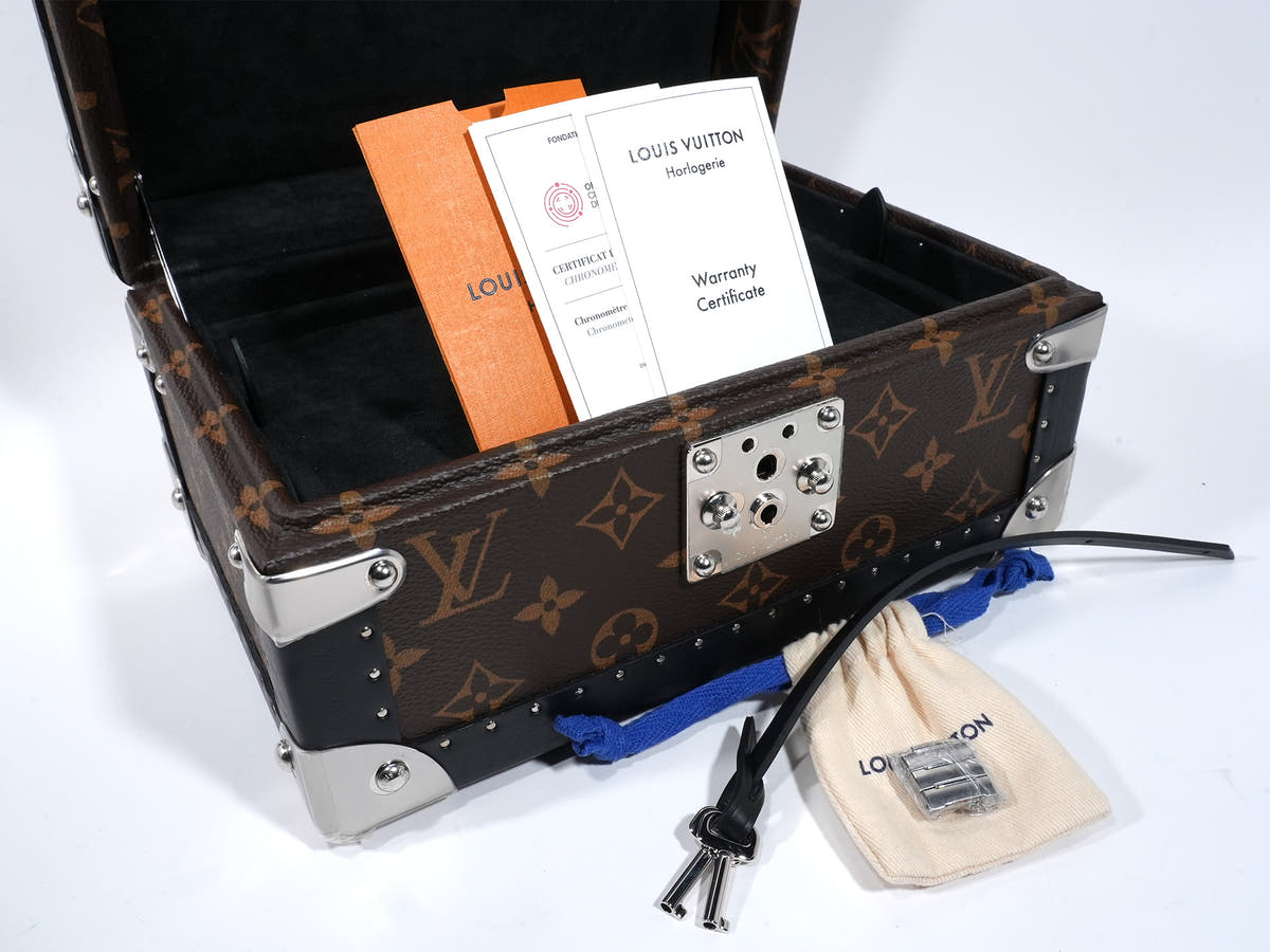 ルイヴィトン タンブール オートマティック Ref.W1ST10 シルバー文字盤 美品 ek89uwbc