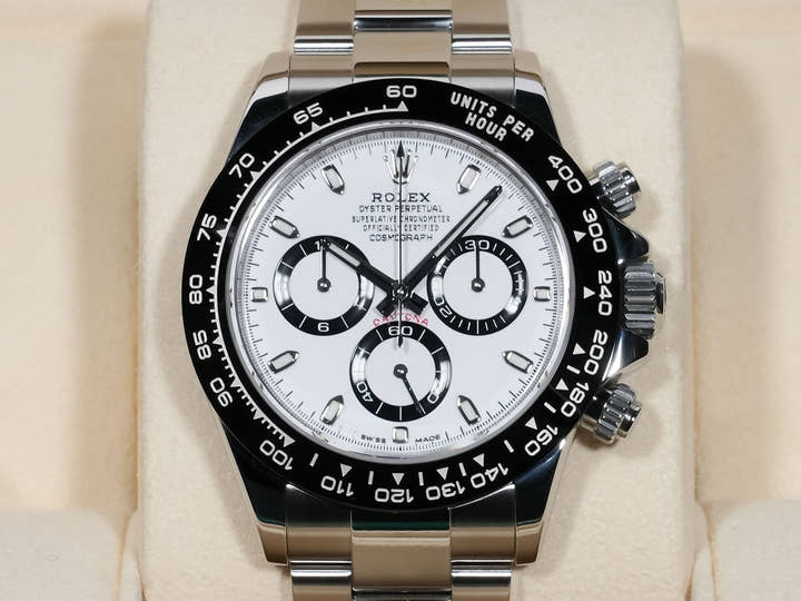 ロレックス デイトナ Ref.116500LN ステンレススチール ホワイト文字盤