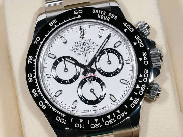 ロレックス デイトナ Ref.116500LN ステンレススチール ホワイト文字盤