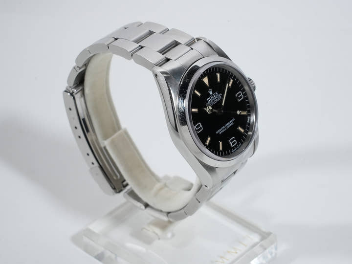 ロレックス エクスプローラーI Ref.14270 ステンレススチール ブラック文字盤