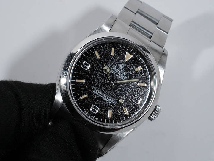 ロレックス エクスプローラーI Ref.14270 ステンレススチール ブラック文字盤