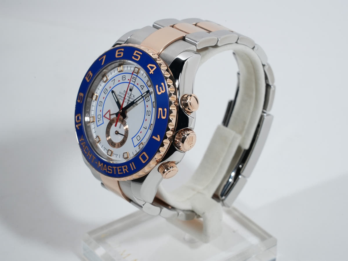 Rolex Yacht-Master II Ref.116681 SS/ERG White Dial Used jdnywqaj