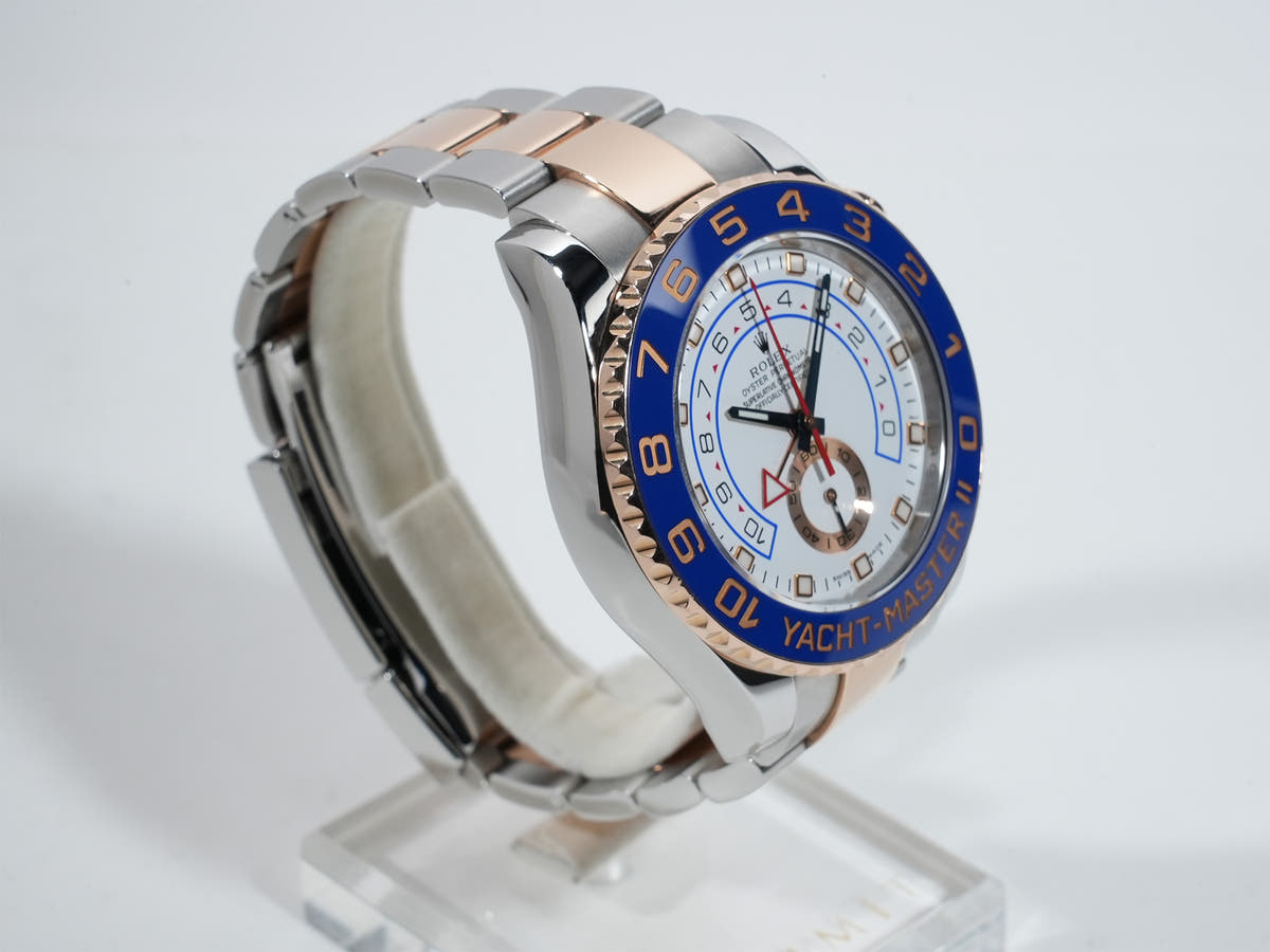 Rolex Yacht-Master II Ref.116681 SS/ERG White Dial Used jdnywqaj