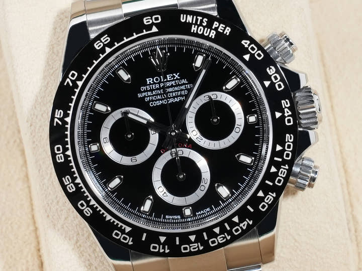 ロレックス デイトナ Ref.116500LN ステンレススチール ブラック文字盤