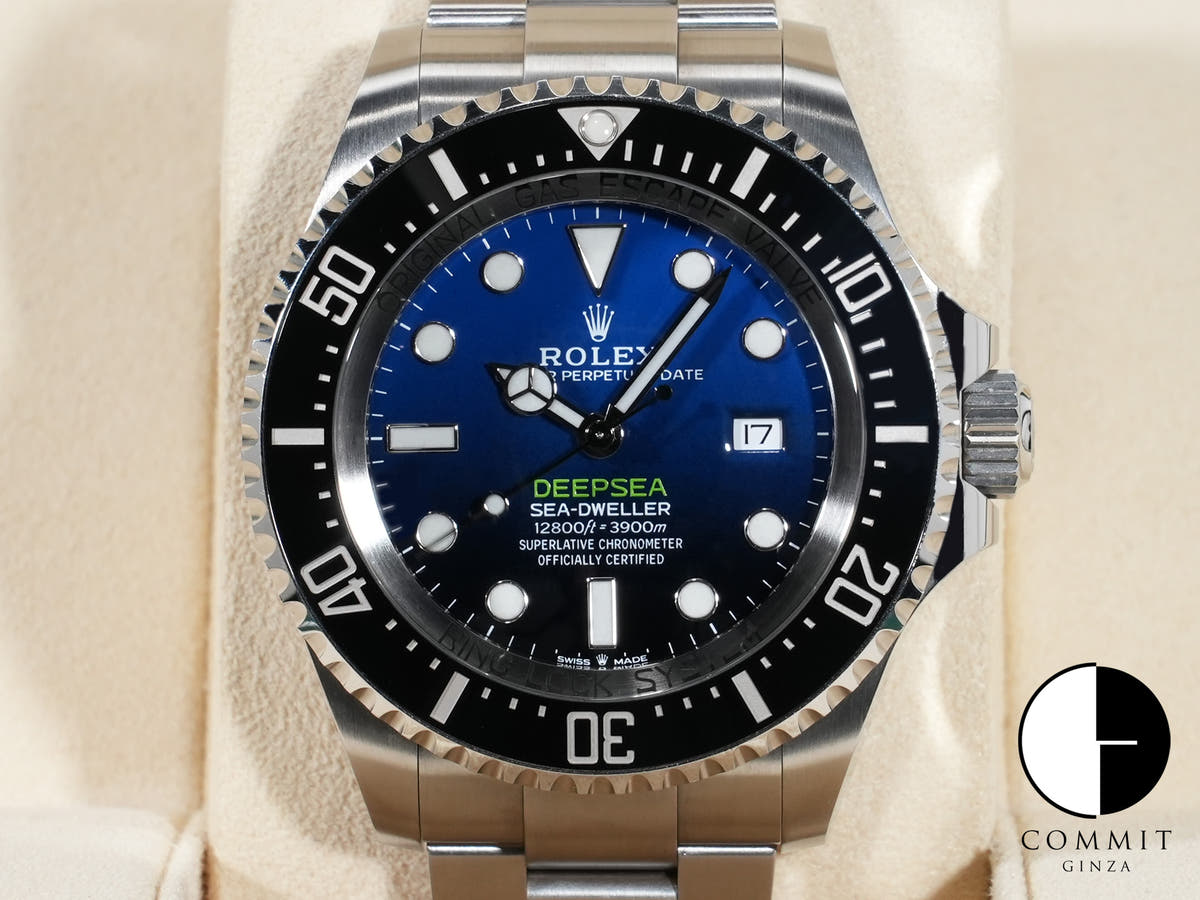 ロレックス シードゥエラー ディープシー Ref.126660 D-BLUE文字盤 中古 4tmqbm4u