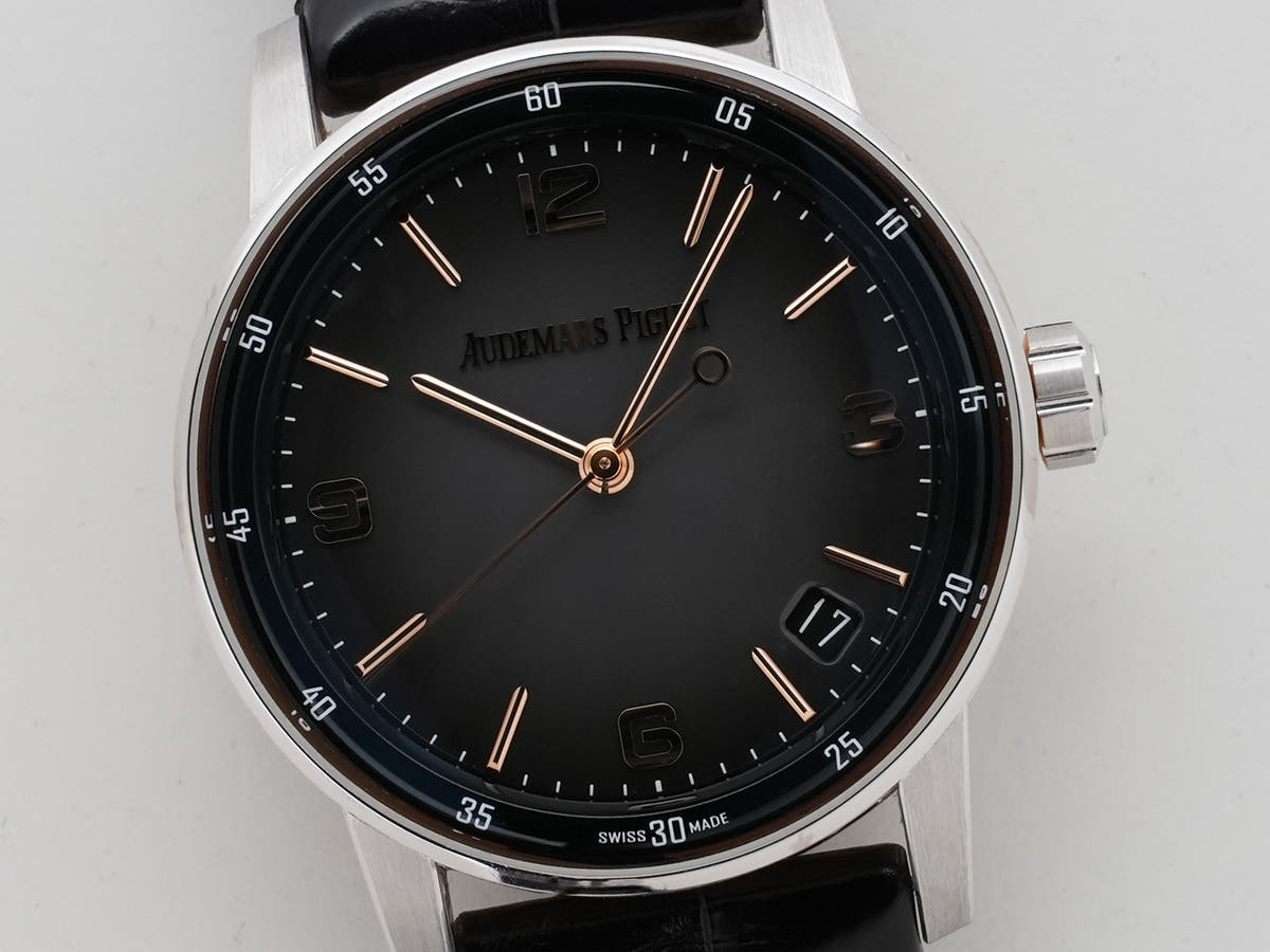 Audemars Piguet CODE 11.59 by Audemars Piguet Ref.15210CR.OO.A002CR.01 WG/PG Gray lacquer dial Used i73nrr3k