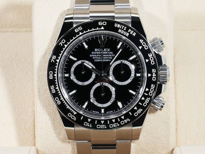 ロレックス デイトナ Ref.126500LN ステンレススチール ブラック文字盤