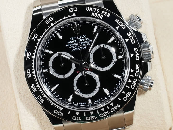 ロレックス デイトナ Ref.126500LN ステンレススチール ブラック文字盤