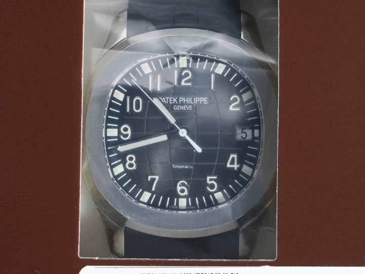 パテックフィリップ アクアノート TIFFANY＆CO. Ref.5167A-001 ステンレススチール ブラック文字盤