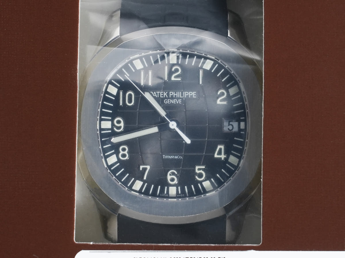 パテックフィリップ アクアノート TIFFANY&CO. Ref.5167A-001 ブラック文字盤 デッドストック cngy5cbe