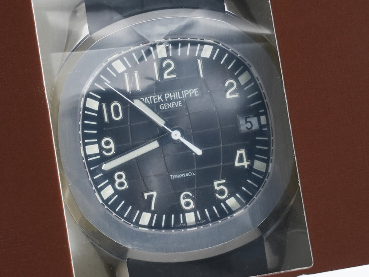 パテックフィリップ アクアノート TIFFANY&CO. Ref.5167A-001 ブラック文字盤 デッドストック cngy5cbe