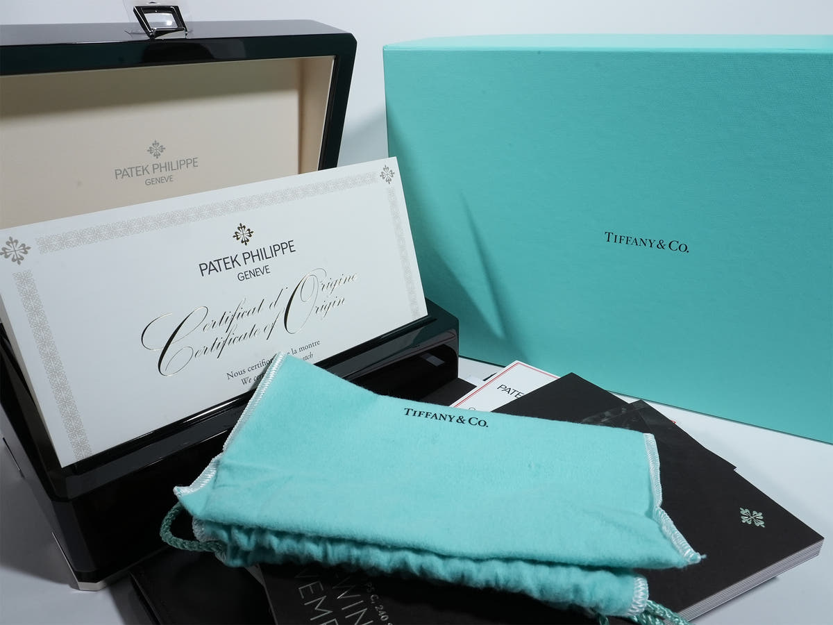 パテックフィリップ アクアノート TIFFANY&CO. Ref.5167A-001 ブラック文字盤 デッドストック cngy5cbe
