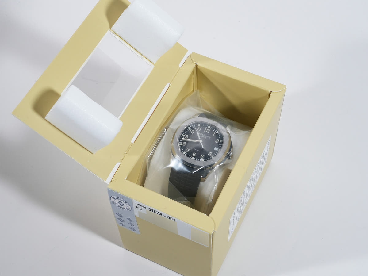 パテックフィリップ アクアノート TIFFANY&CO. Ref.5167A-001 ブラック文字盤 デッドストック cngy5cbe