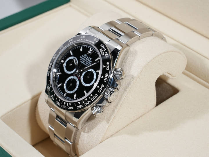 ロレックス デイトナ Ref.126500LN ステンレススチール ブラック文字盤