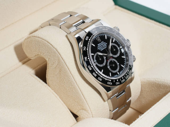 ロレックス デイトナ Ref.126500LN ステンレススチール ブラック文字盤