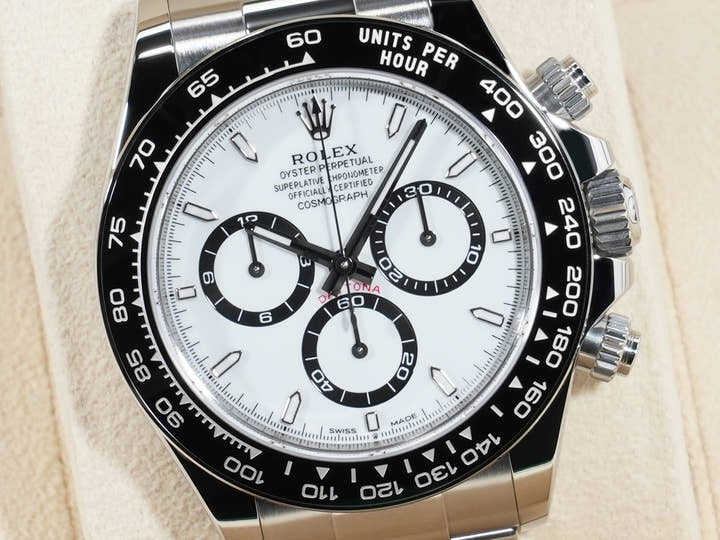 ロレックス デイトナ Ref.126500LN ステンレススチール ホワイト文字盤