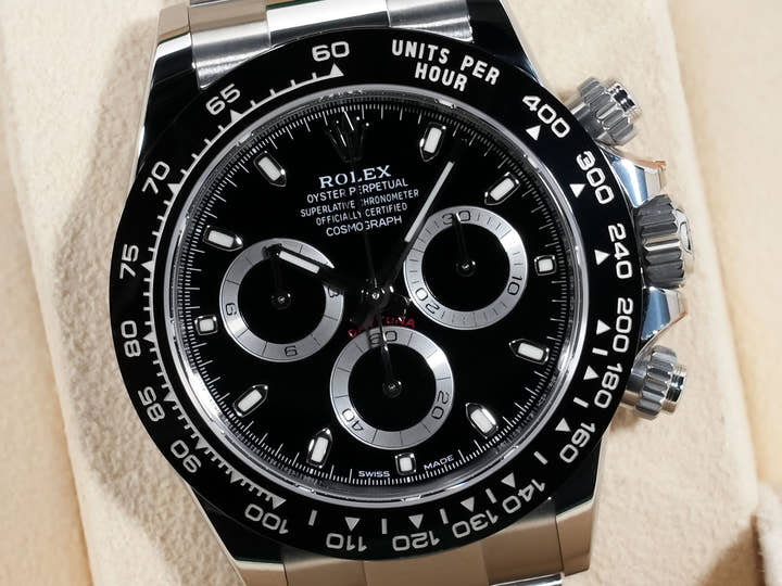 ロレックス デイトナ Ref.116500LN ステンレススチール ブラック文字盤