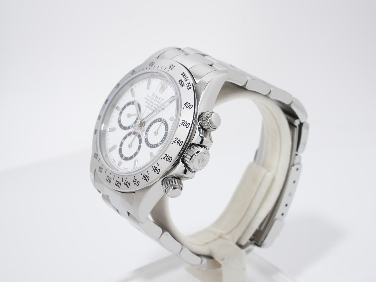 ロレックス デイトナ エルプリメロ Ref.16520 SS ホワイト文字盤 美中古 drp5iv2y