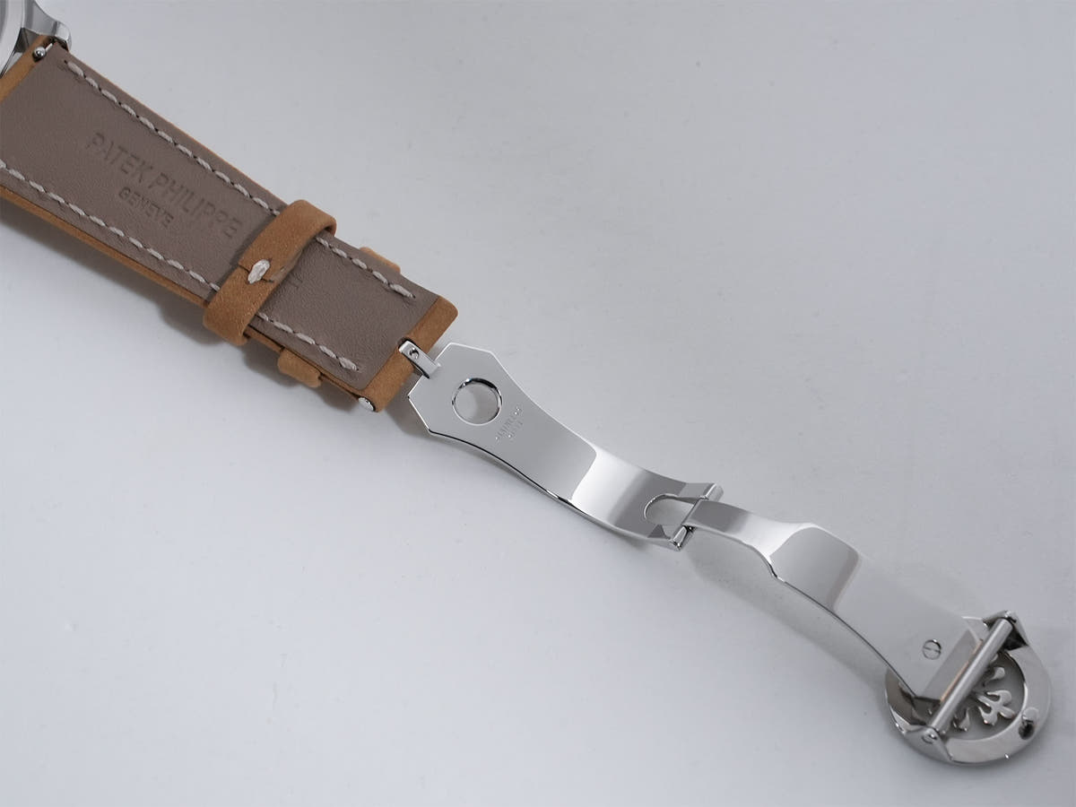 パテックフィリップ コンプリケーション ワールドタイム クロノグラフ Ref.5935A-001 SS ローズゴールドメッキ オパーリン文字盤 中古 jmruymg9