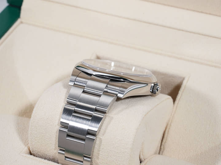 Rolex Oyster Perpetual 41 Ref. 124300 Stainless Steel with Celebration Motif Dial