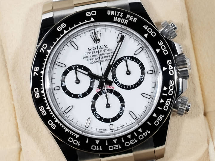 ロレックス デイトナ Ref.126500LN ステンレススチール ホワイト文字盤