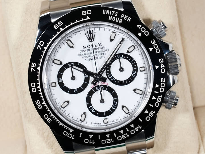 ロレックス デイトナ Ref.116500LN ステンレススチール ホワイト文字盤