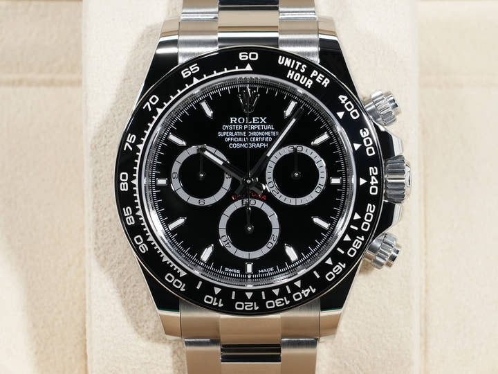 ロレックス デイトナ Ref.126500LN ステンレススチール ブラック文字盤