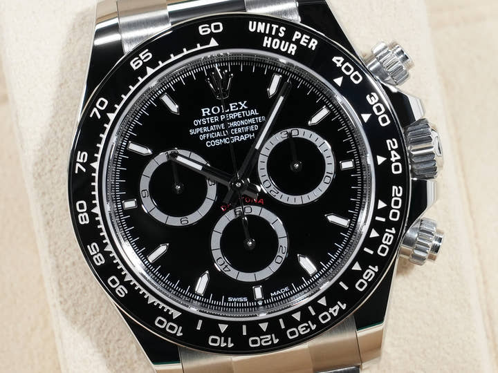 ロレックス デイトナ Ref.126500LN ステンレススチール ブラック文字盤