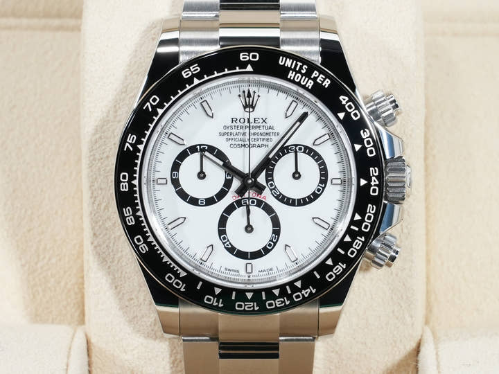 ロレックス デイトナ Ref.126500LN ステンレススチール ホワイト文字盤