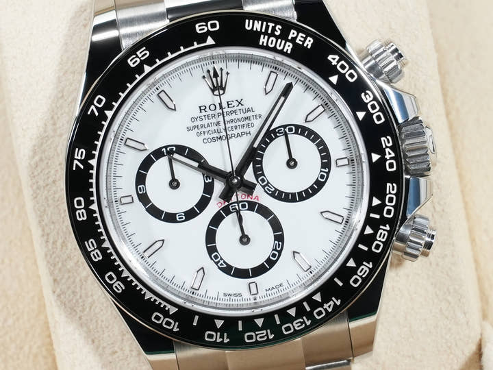 ロレックス デイトナ Ref.126500LN ステンレススチール ホワイト文字盤