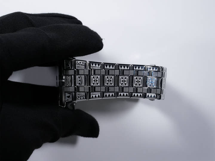 モーリスラクロア アイコン オートマティック アーバン トライブ Ref.AI6008-SS009-330-1 ブラック文字盤 中古 ke6piv7z