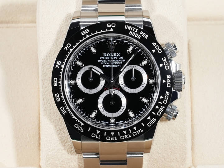 ロレックス デイトナ Ref.116500LN ステンレススチール ブラック文字盤