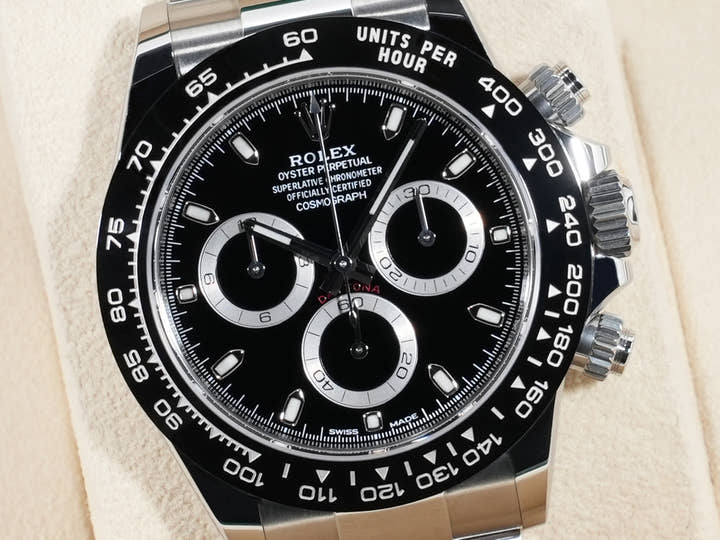 ロレックス デイトナ Ref.116500LN ステンレススチール ブラック文字盤