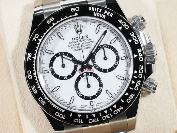 ロレックス デイトナ Ref.126500LN ステンレススチール ホワイト文字盤