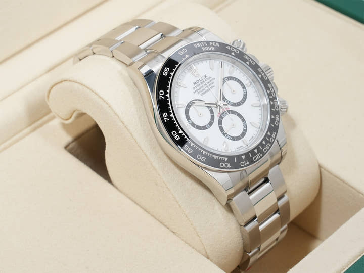 ロレックス デイトナ Ref.126500LN ステンレススチール ホワイト文字盤