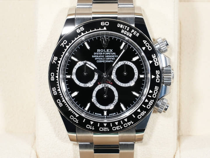 ロレックス デイトナ Ref.126500LN ステンレススチール ブラック文字盤