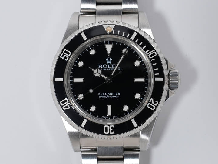 ロレックス サブマリーナー ノンデイト Ref.14060 ステンレススチール ブラック文字盤