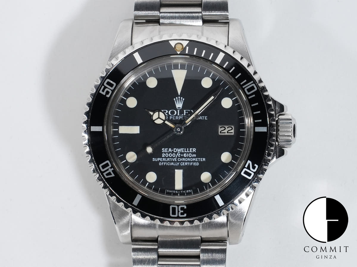 ロレックス シードゥエラー Ref.1665 ブラック文字盤 中古 wn4ed9pq