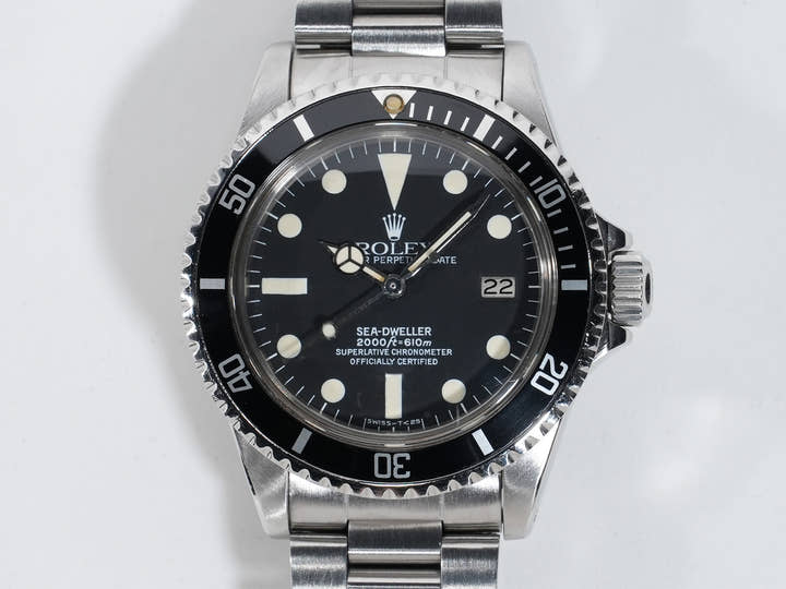 ロレックス シードゥエラー Ref.1665 ステンレススチール ブラック文字盤 中古 wn4ed9pq