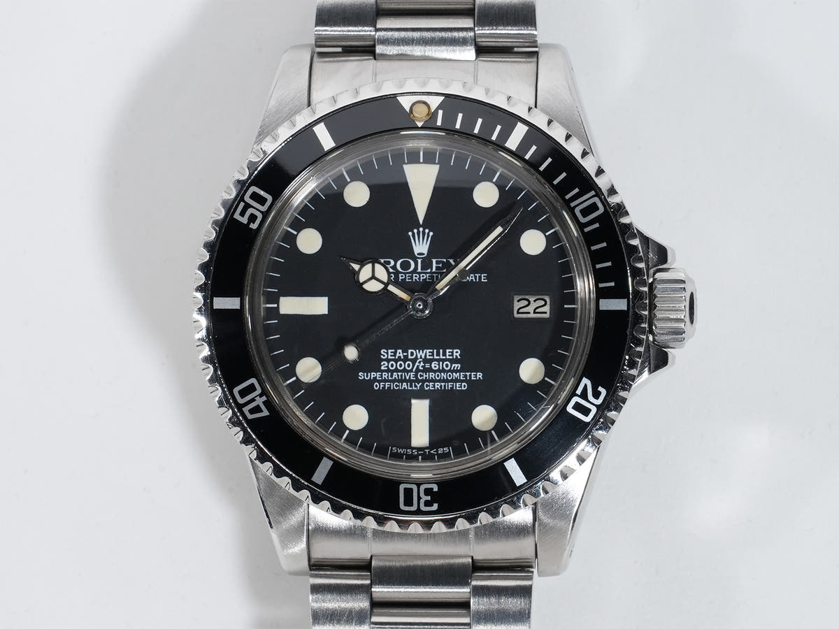 ロレックス シードゥエラー Ref.1665 ブラック文字盤 中古 wn4ed9pq