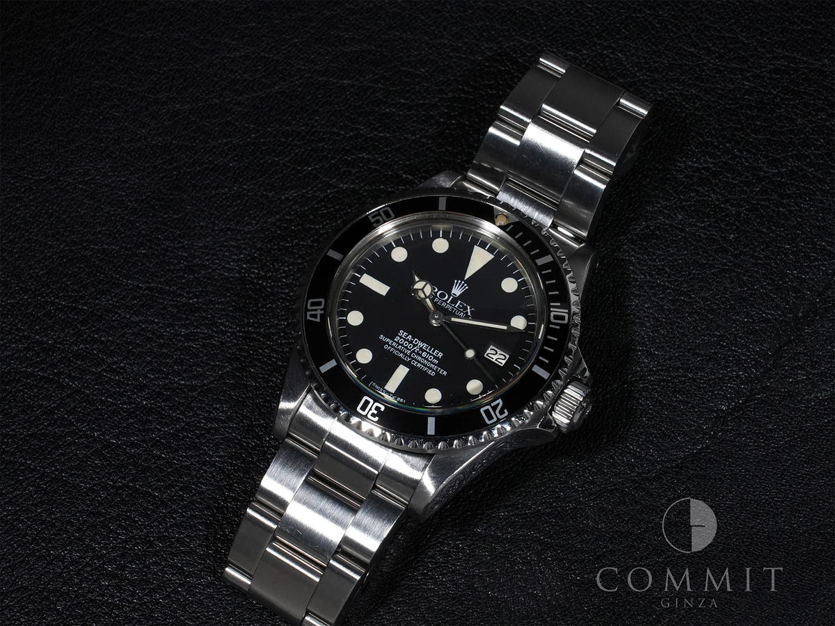 ロレックス シードゥエラー Ref.1665 ブラック文字盤 中古 wn4ed9pq