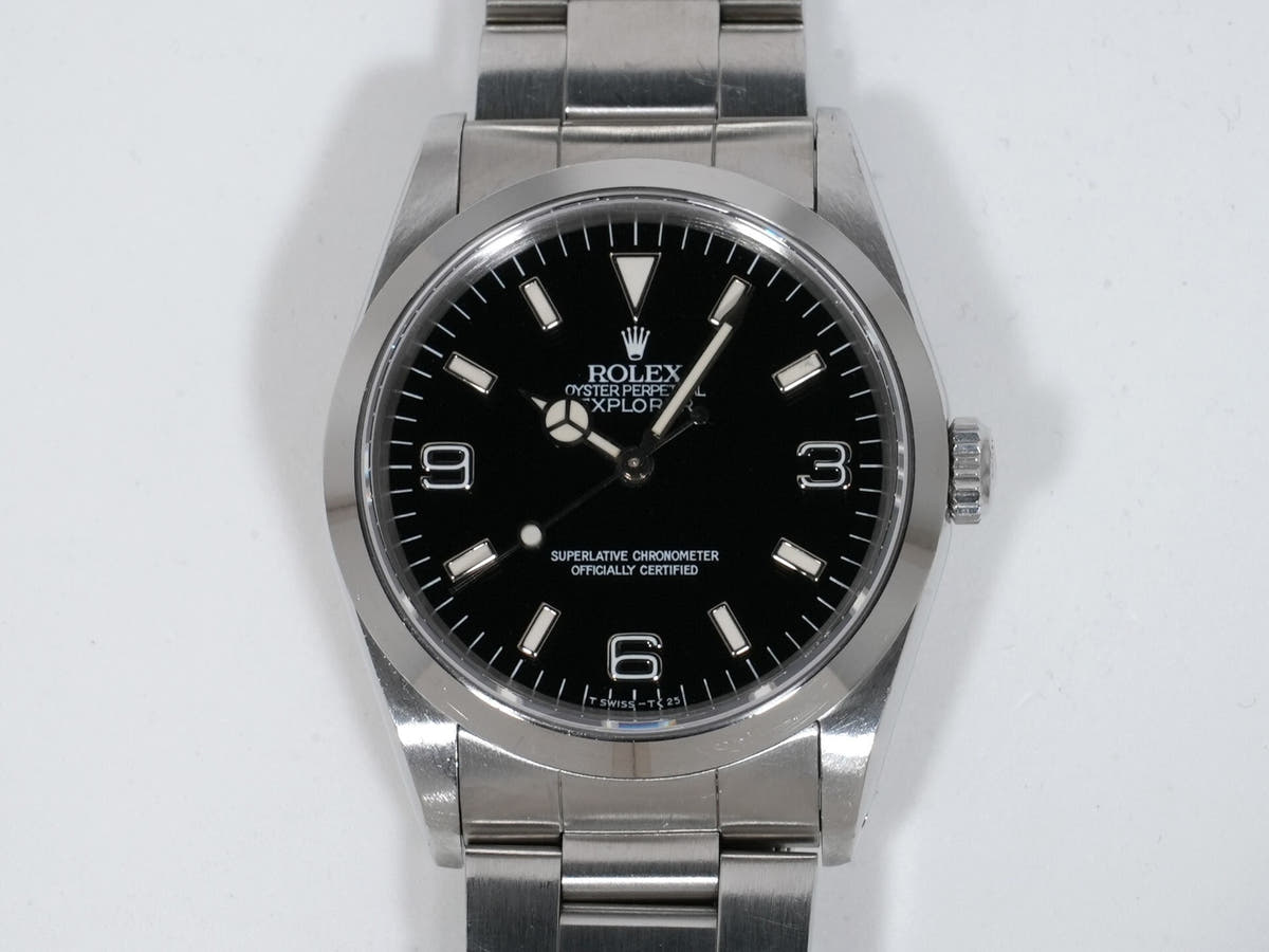 ロレックス エクスプローラーI Ref.14270 ブラック文字盤 中古 t7x768cm