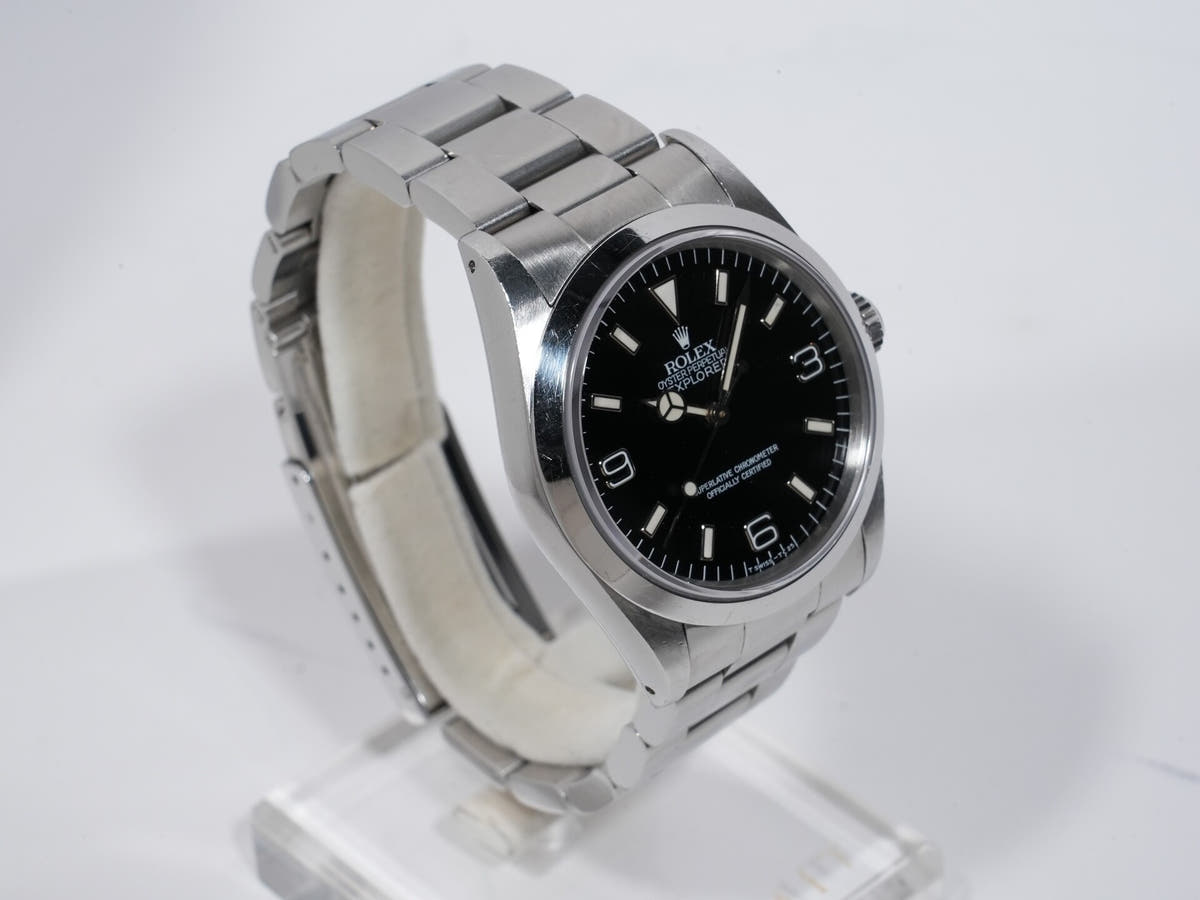 ロレックス エクスプローラーI Ref.14270 ブラック文字盤 中古 t7x768cm