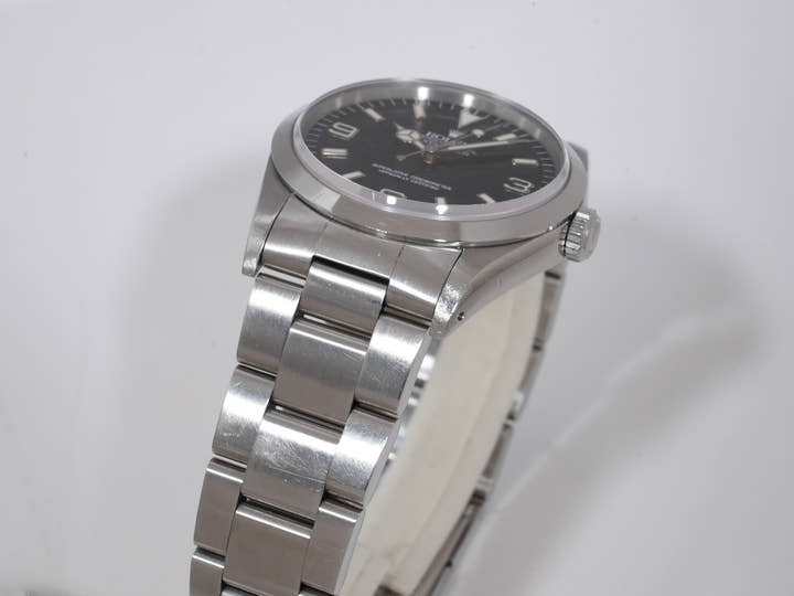 ロレックス エクスプローラーI Ref.14270 ステンレススチール ブラック文字盤