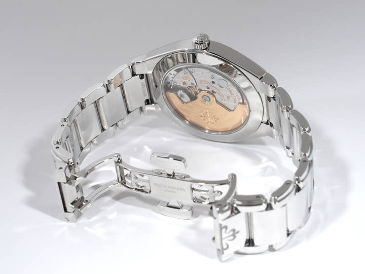 パテックフィリップ Twenty-4 Ref.7300/1200A-011 ステンレススチール オリーブグリーン ソレイユ文字盤