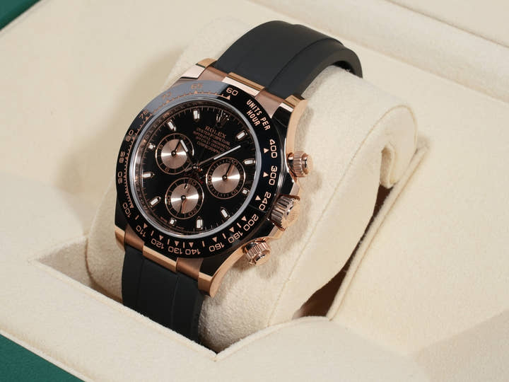 Rolex Daytona Ref. 116515LN Everose Gold, Black x Pink Dial