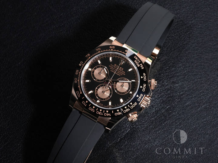 Rolex Daytona Ref. 116515LN Everose Gold, Black x Pink Dial