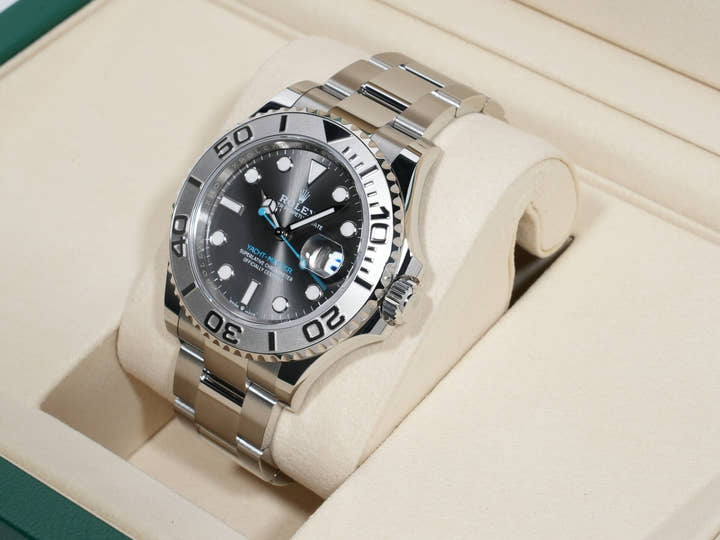 Rolex Yacht-Master 40 Ref. 126622 Stainless Steel/Platinum Slate Dial