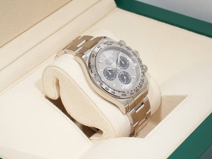 Rolex Daytona Ref. 116509 White Gold Steel x Black Dial